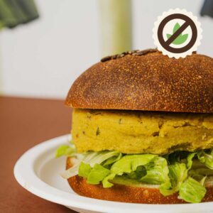The CC Veggie Burger Gluten Free